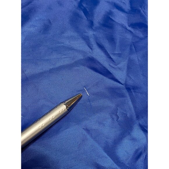 Disney Pluto Blue Drawstring Bag Yellow Bone Poop Bag Holder Gold Dog Tag Charm - Picture 9 of 10